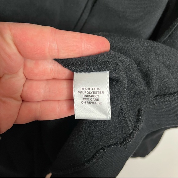 Torrid Overized Tunic Sweatshirt 4X Black - Picture 6 of 7